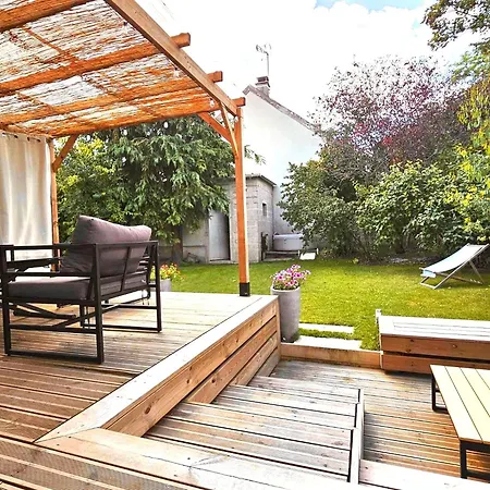 Grande Maison De Charme Avec Jardin