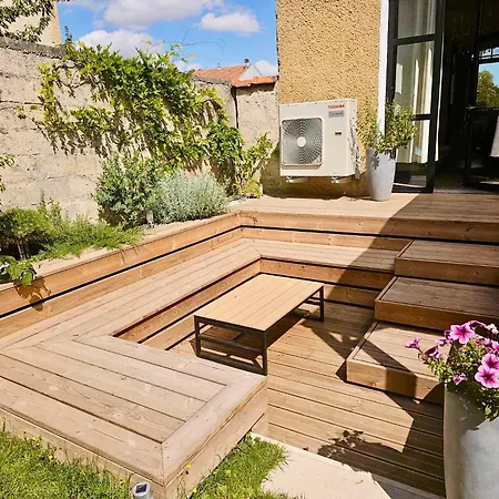 Grande Maison De Charme Avec Jardin Vakantiehuis Reims